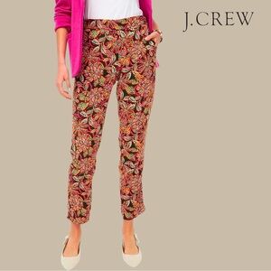 NWOT J. Crew Jamie Printed Pant